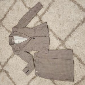 H&M Womens Two Piece Skirt Suit Set